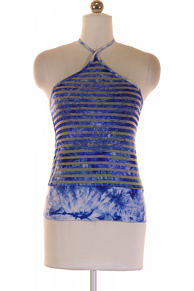 Dámské Tričko Modré Vel. M/L