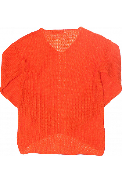Dámský Svetr Oranžový Second hand Vel. XS