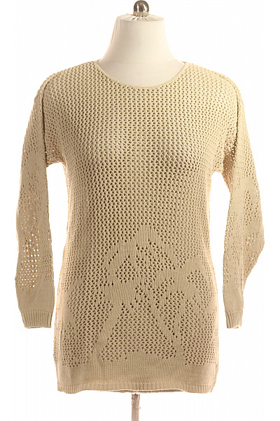  Halenka Pletená Béžová Second hand Vel. S