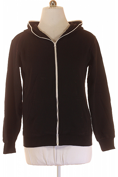 FSBN Pánská Mikina Na Zip Černá Vel.  XL