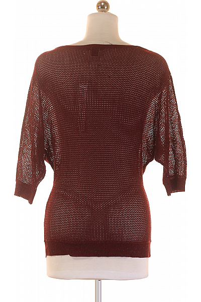  Halenka Pletená Vínová Amisu Vel. S