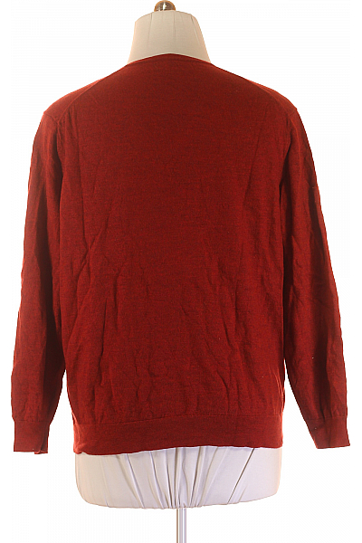 Dámský Svetr Vlněný Vínový OLYMP Second hand