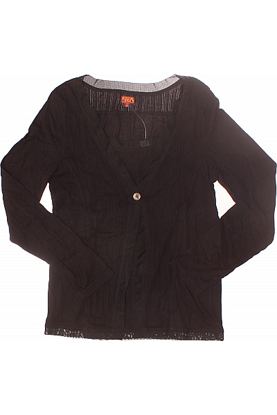 Jednoduché Dámské Tričko Černé Vel. 38