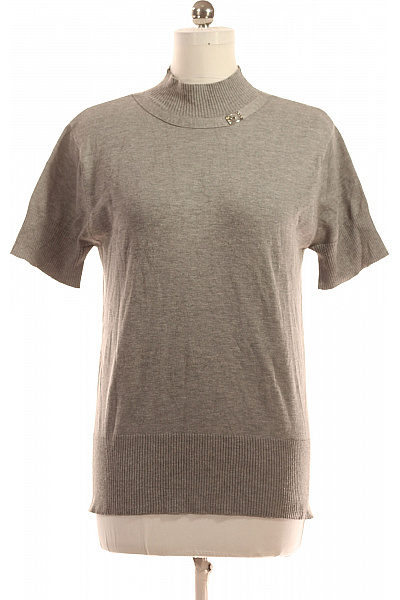  Halenka Pletená Šedá Vel. XL