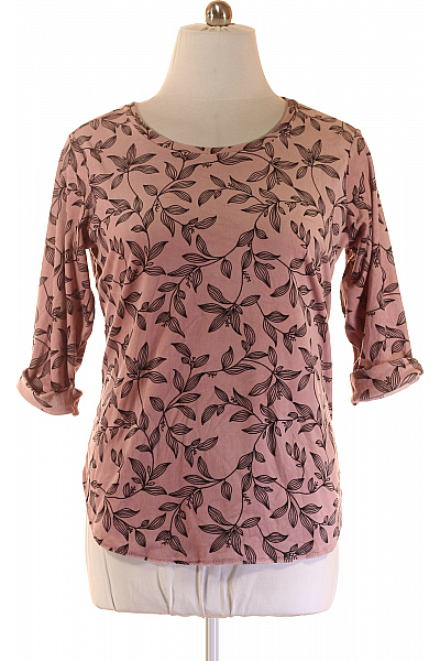 Dámské Tričko S Potiskem Růžové Vel. XXL