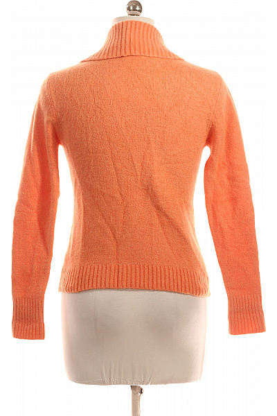 Dámský Svetr Vlněný Oranžový Second hand