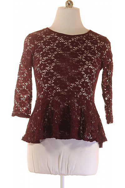  Halenka Jednobarevná Vínová Amisu Vel. L