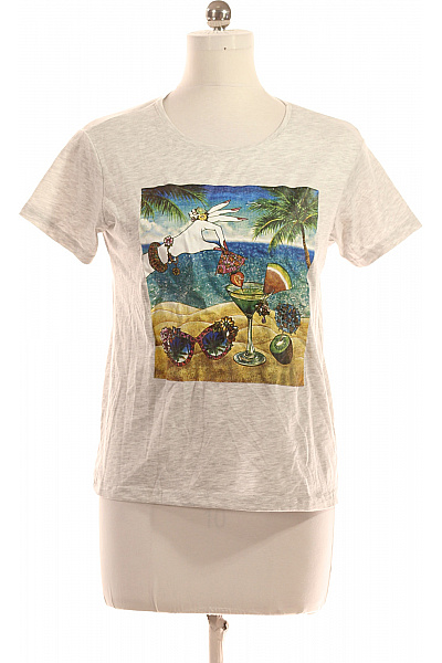 Dámské Tričko Šedé