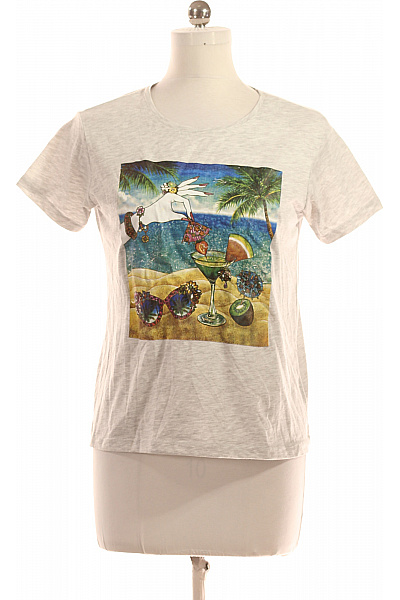 Dámské Tričko Šedé