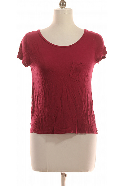 Dámské Tričko Vínová Vel. S