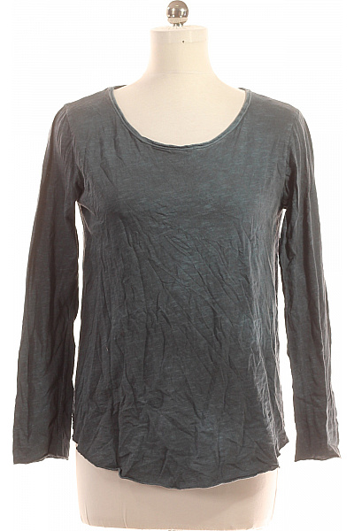 Jednoduché Dámské Tričko Modré Adelante