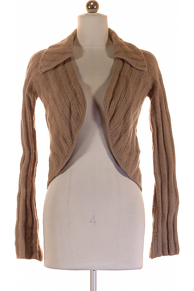 Dámský Cardigan Vlněný Béžový Next Vel.  36