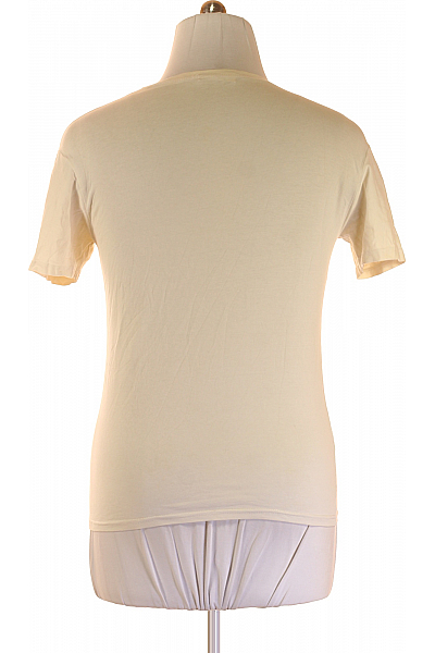 Dámské Tričko s Potiskem Žluté