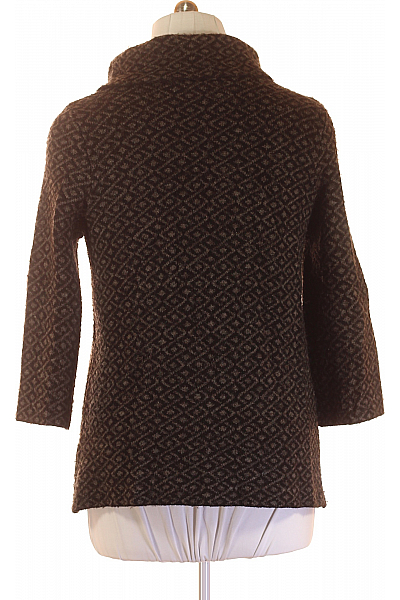 Krátký Dámský Kabát Černý Ellen Tracy Vel. XL