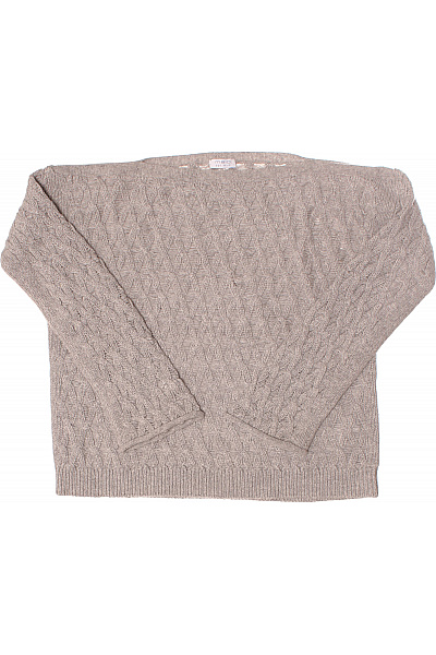 MALO Pletená Halenka Meriná Šedá Vel. S