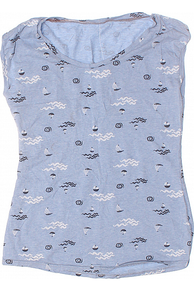 Dámské Tričko Modré