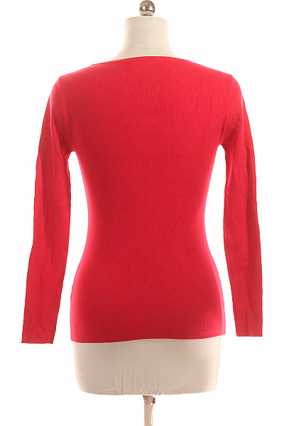  Halenka Pletená Červená Vel. L/XL