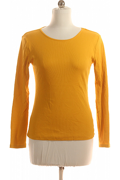 Dámské Tričko Žluté Vel. M