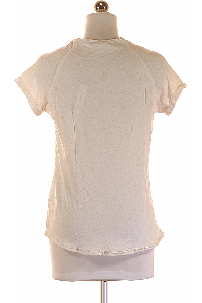 Dámské Tričko Béžové TIMEOUT BRAND Vel. S