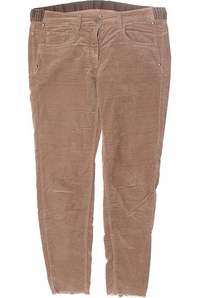 Teplé Dámské Kalhoty Hnědé LUISA CERANO Vel. 38