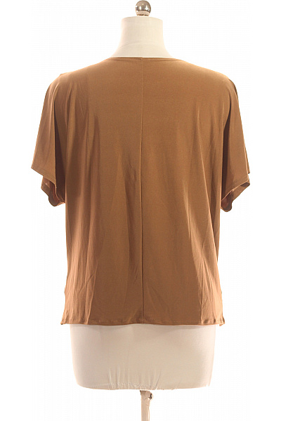  Halenka Jednobarevná Hnědá Second hand