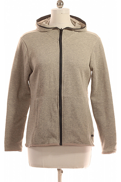 Dámská Mikina Rozepínací Šedá Decathlon