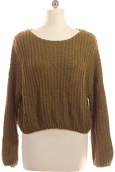 FB SISTER Dámský Pulovr Zelený Vel. M