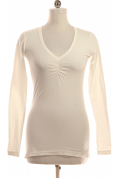 Jednoduché Dámské Tričko Bílé