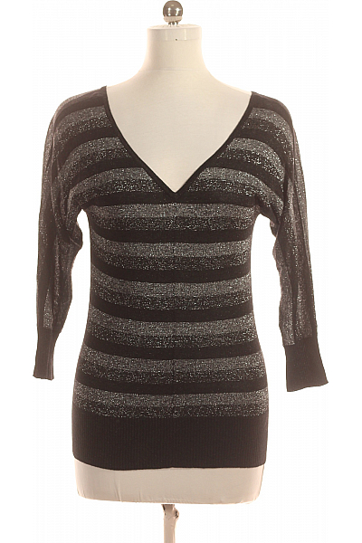 Vzorovaná  Halenka Černá CAMAIEU