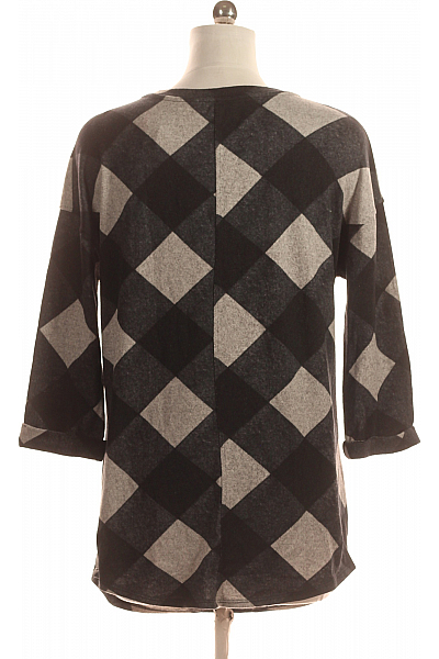 F&F Vzorovaná  Halenka Šedá Second hand Vel.  38