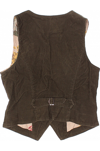 Kratká Dámská Vesta Zelená Second hand