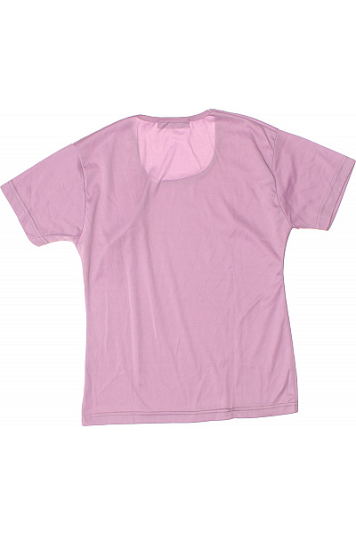 Jednoduché Dámské Tričko Fialové Vel. XL