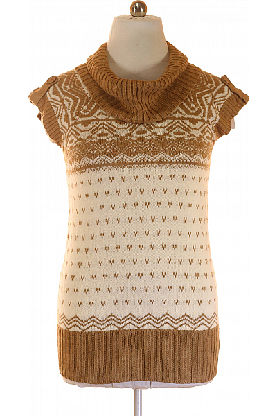 YESSICA Dámský Svetr Hnědý Vel. L