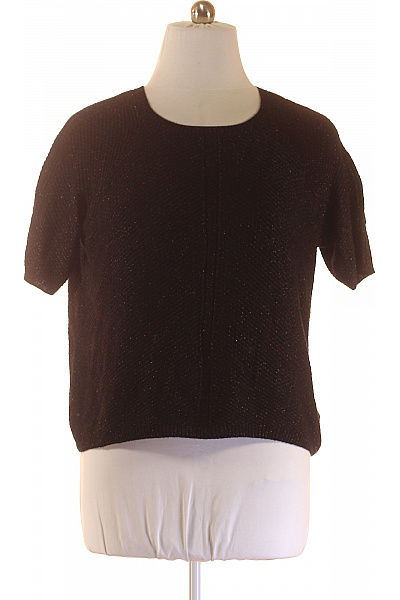 Dámský Pulovr Černý Maxi Blue Vel. 50/52