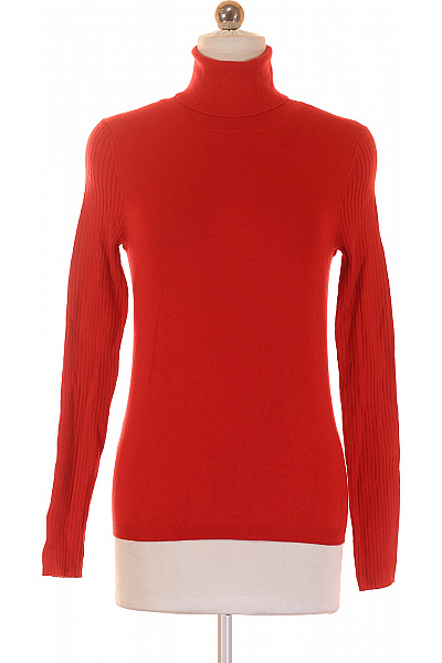 MANGO Dámský Rolák Červený Vel. S