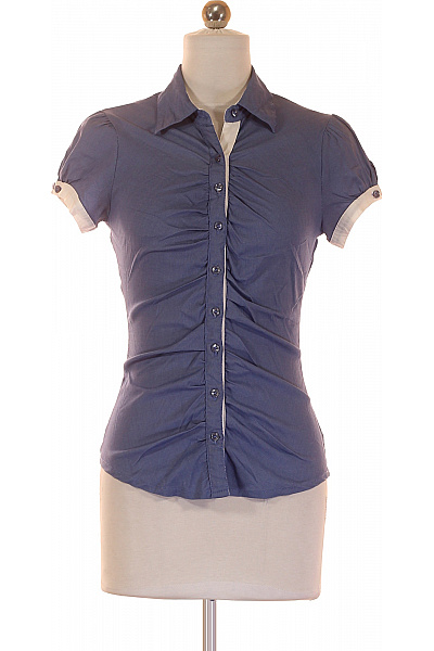 Letní Dámská Košile Modrá