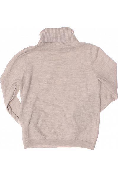 Dívčí Svetr Vlněný Šedý Vel. M