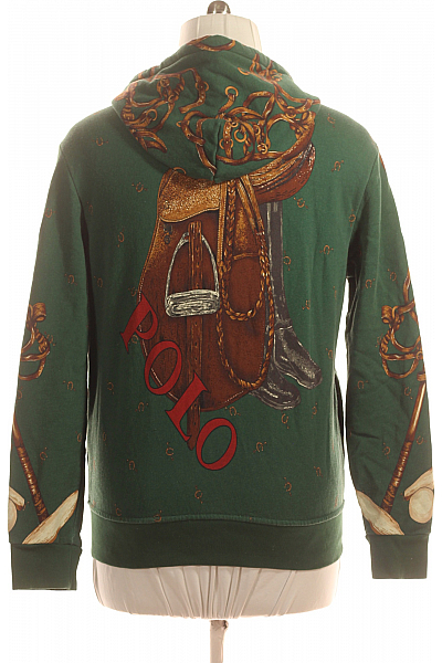 Ralph Lauren Pánská Mikina Zelená Vel. M
