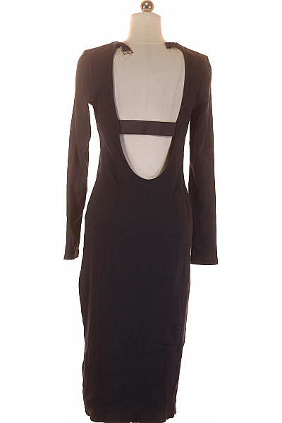  Šaty s Otevřenými Zády Modré REPLAY Vel. S