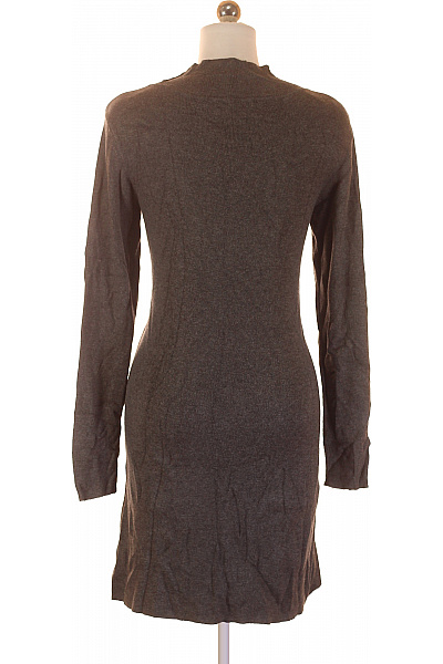  Šaty Pletené Šedé