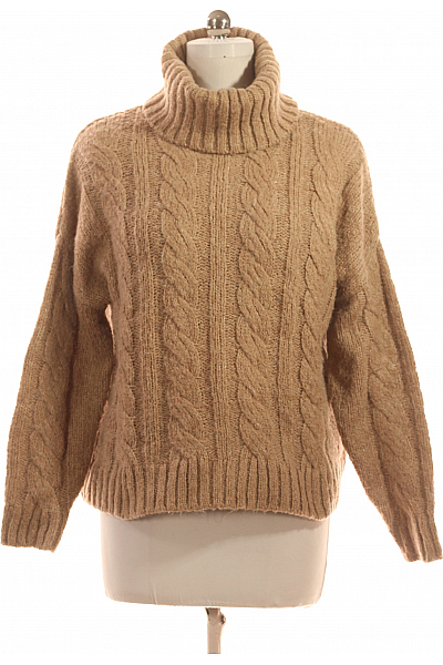 Reserved Dámský Rolák Šedý Second Hand Vel. L