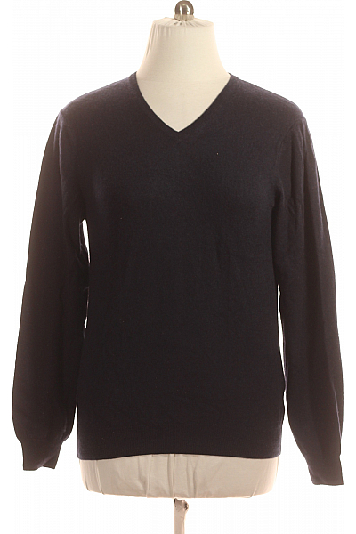 Pánský Svetr Modrý Second Hand