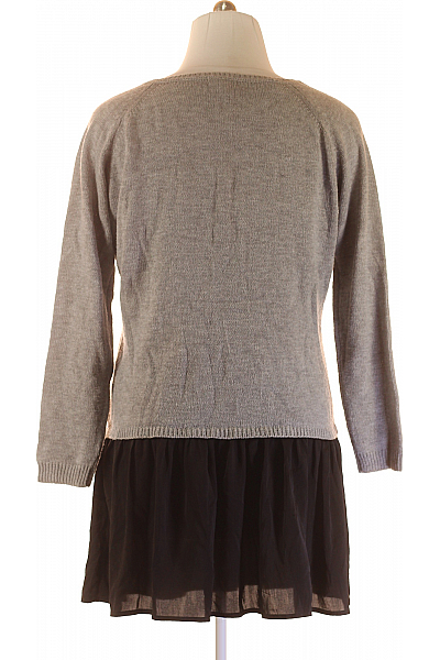  Halenka Pletená Šedá Vel. 50/52