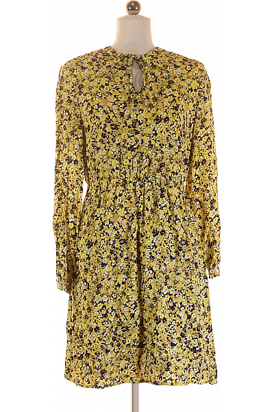 COMMA Šaty Barevné Outlet Vel. 36