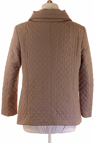 Prošívaná Dámská Bunda Šedá Vel. 48