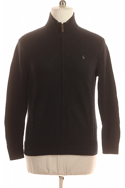 Pánský Svetr Černý Ralph Lauren Second Hand Vel. L