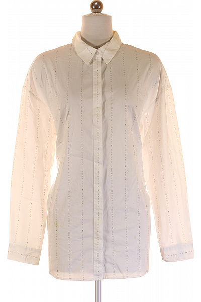 COMMA Vzorovaná Dámská Košile Béžová Vel. 36