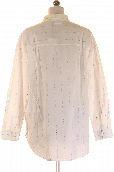 COMMA Vzorovaná Dámská Košile Béžová Vel. 36