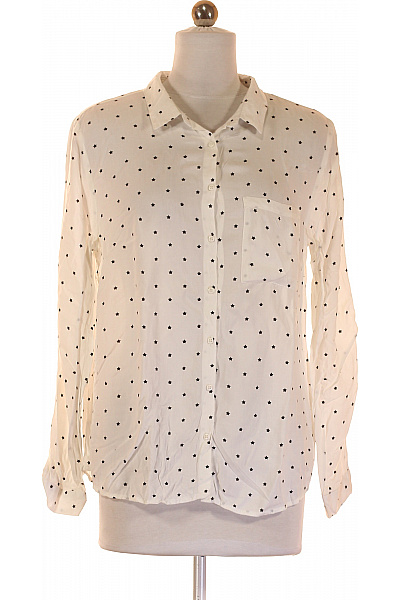 Vzorovaná Dámská Košile Bílá Second hand