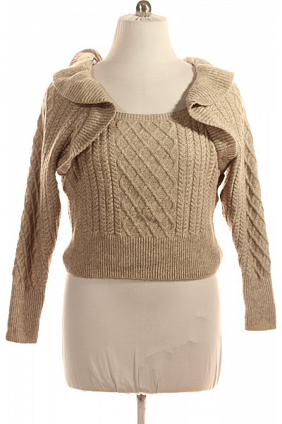 Dámský Pulovr Béžový Vel. L